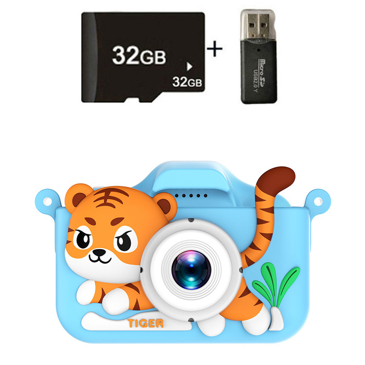 Blue tiger-hd double camera-32g card reader
