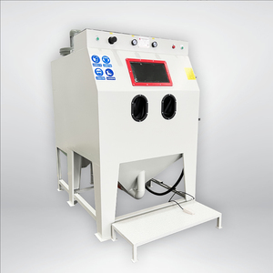 Toptan fiyat japon teknolojisi kumlama kabine düşük toz emme manuel temizleme çekirdek Motor bileşeni ile patlatma - Product Image 4