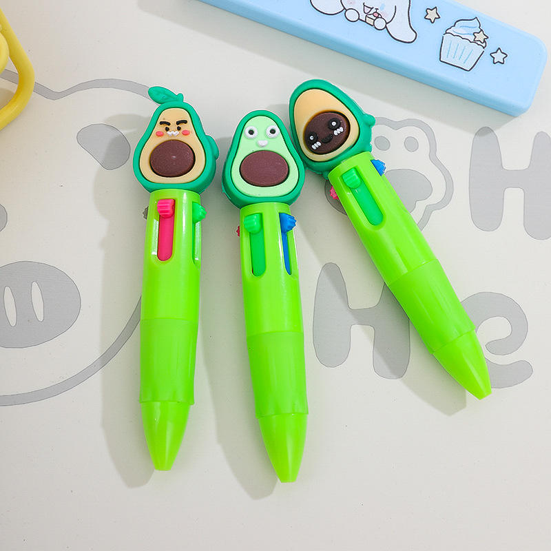 Stylo 4 couleurs avocat