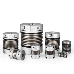 Bellows <strong>Coupling</strong> Clamp Type <strong>R</strong>+<strong>W</strong> Screw Step CPB High Torque Elasticity