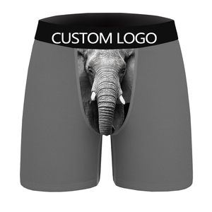 Nieuwe 2023 Custom Groothandel Heren Boxer Slips Elastische Taille Custom Heren Ondergoed 100% Polyester Sublimatie Print - Product Image 6