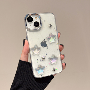 เคสโทรศัพท์กันกระแทกรูปดาว Foriphone16ประกายสีใสสุดสร้างสรรค์ Apple 15PROMAX 14 13 12 - Product Image 2