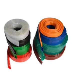 2 "X <span class=keywords><strong>100</strong></span>フィートプール逆洗ホースヘビーデューティ強化ブルーPVCレイフラット放水ポンプホース水泳排水プール用