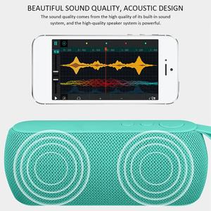 Altavoz inalámbrico Portátil con Bluetooth, minisistema de sonido estéreo 3D, Boombox, para exteriores, compatible con TF, FM, Aux - Product Image 3