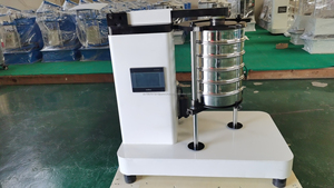 Motor agitador de pantalla vibratoria Circular de acero para uso doméstico de 220V para procesamiento de alimentos y pruebas de análisis de partículas de polvo químico - Product Image 5
