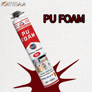 Pu Foam 750ml Waterproof Foaming Polyurethane Pur <strong>Adhesive</strong> for Woodworking - Product Image 2