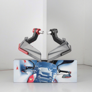 Emdee Phổ New Xe Máy Sửa Đổi Sừng & Kính Chắn Gió Tay Bảo Vệ Phụ Kiện Với Bảo Vệ Tay Đua Cho Người Đi - Product Image 3