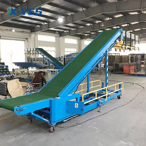Cinta transportadora telescópica de carga y descarga X-YES para transporte de productos en almacén y camión - Product Image 4