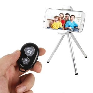 Rog dati BT otturatore remoto Wireless Selfie Stick con Timer autoscatto per iPhone comodo telecomando per dispositivi iOS