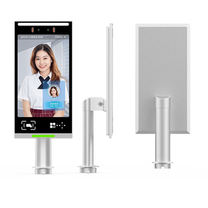 Sistem kontrol akses pintu mesin absensi wajah dinamis manufaktur pabrik sumber terpasang dinding 10 inci - Product Image 2