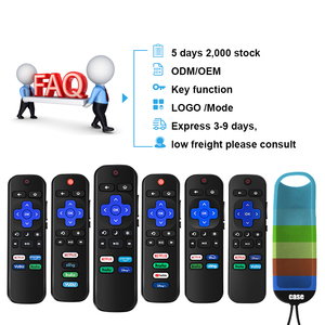 Großhandel RF Wireless Universal TV Fernbedienungen für Roku TV TCL Hisense Sharp Smart Controller mit 4 Hot Key Power Buttons - Product Image 5