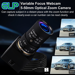 ELP düşük ışık kamerası 1080P değişken odaklı Lens H.264 yüksek çözünürlüklü IMX323 PC için USB kamera, Android Linux Windows endüstriyel Video - Product Image 3