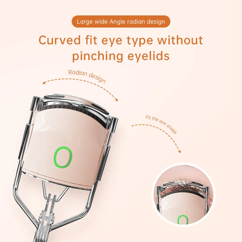 Korea Fast shipping eyelash curler tools heated eyelash curler manufacturer