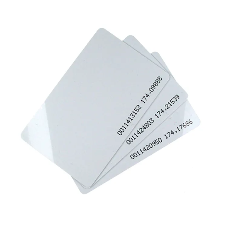 무료 샘플 125KHz TK4100 방수 RFID 태그 카드 RFID 카드 ID 카드