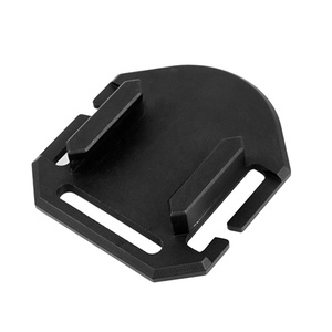 DJIアクションブラケット用GoPro Hero 13 12 11用CNCアルミニウム合金バックルベース接続カメラベストマウント