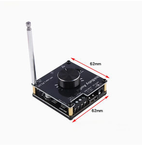 Bluetooth 5.0 Digitale Leistungs verstärker platine Stereo Zwei kanal 2*30W mit fern gesteuerter FM-Radio funktions antenne - Product Image 3