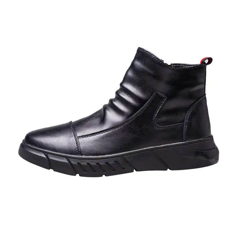 Workpro — chaussures de sécurité en coton confortables pour hommes, bottes avec bout en acier épais, protection au travail pour l'extérieur, 8666