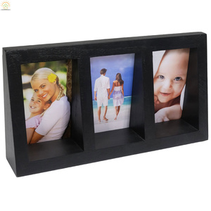 Ahşap üç boyutlu masaüstü çerçevesi resim çerçevesi, basit, özelleştirilebilir renk - Product Image 3