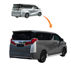 2015 Toyota Alpha Alpha Body Kit yükseltme için 2018-2022 modelleri ile uyumlu tamponlar içerir - Product Image 5