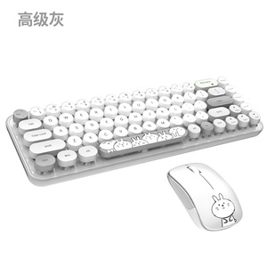 Nuevo 2,4G Mini Wireless Keyboard Mouse Combo para Laptop Interfaz USB Operación óptica - Product Image 2
