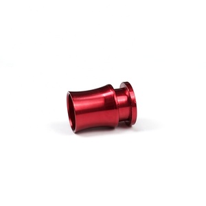 钢筋矫直机用高精度数控加工红色阳极氧化铝矫直机零件 - Product Image 1