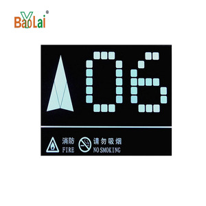 Individuelles STN 14-Segment Digital-Aufzug-Lcd-Display direkt vom Hersteller geliefert - Product Image 6