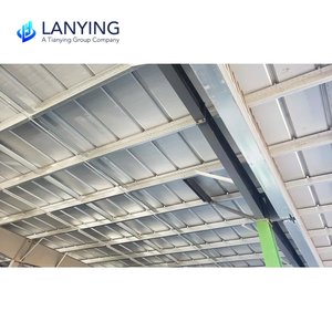 Chi phí thấp kim loại tòa nhà công nghiệp nhà xưởng & nhà máy sắt đỏ thép xây dựng nhà tiền chế với văn phòng - Product Image 6