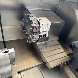 Torno CNC GSK/Fanuc/Siemens a la venta Torneado CNC Torno Lathecnc Cama inclinada Tck56 C eje Torno CNC Máquina para metal - Product Image 5