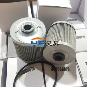 Inşaat makineleri ekipman aksesuarları jeneratör seti 300080079 katlanır hidrolik dönüş yağ filtresi eleman - Product Image 1