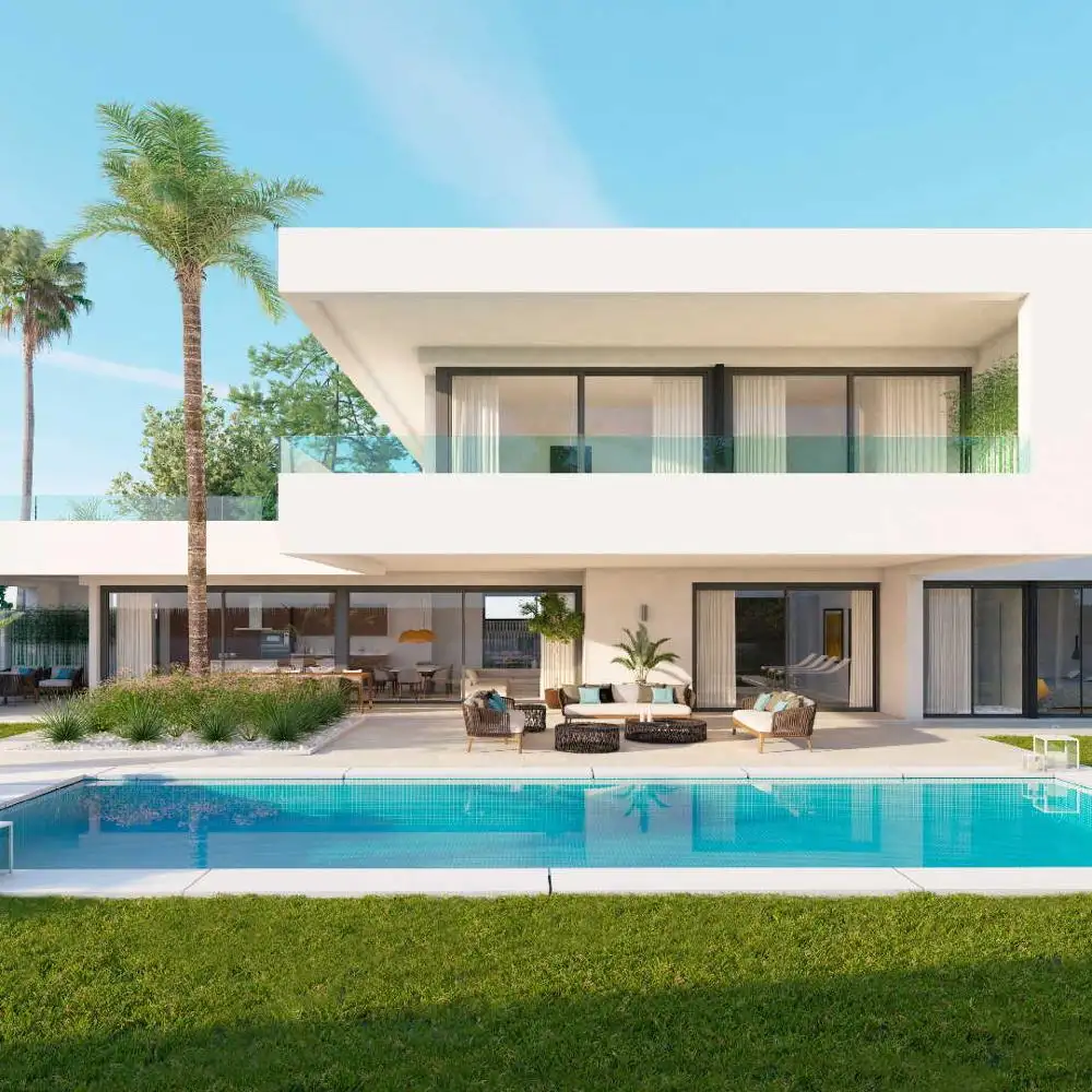 Modern luxury prefabricated light steel structure villa
