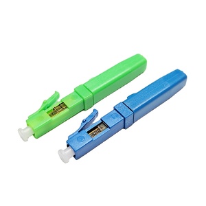 <strong>Telecom</strong> Grade LC APC UPC Fast Connector Low Insertion Loss 44mm Drop Cable Type Use for FTTH <strong>Network</strong> - Product Image 1