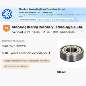 Hàng duy nhất Con lăn rãnh sâu bóng mang bản gốc Nhật Bản máy móc cuộc sống lâu dài dầu độ chính xác cao 6206 <span class=keywords><strong>RS</strong></span> 2rs trang trại mô hình 6204 - Product Image 4