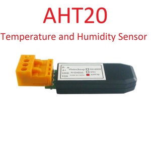 Sensor de temperatura y humedad DS18B20/NTC/AHT20 RS485 integrado Monitor Modbus RTU para pantalla de configuración de Panel táctil PLC - Product Image 5