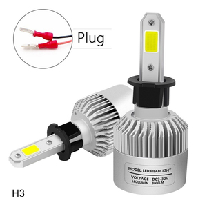 S6 רכב פנס H7 אוטומטי focos <span class=keywords><strong>led</strong></span> h11 <span class=keywords><strong>farolas</strong></span> דה מכוניות 6000k 16000lm 9005 hb3 COB <span class=keywords><strong>led</strong></span> פנס H4