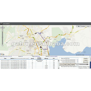 高度稳定的 GPS 跟踪软件管理汽车卡车巴士物流软件