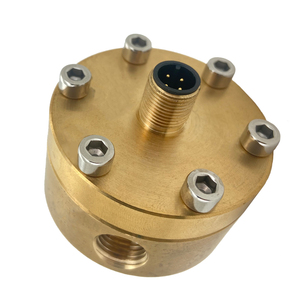 Factory Supply Wireless High Accuracy 0.5% Oval Gear Liquid Flow Sensor / Hall Effect <strong>Pulse</strong> Flow Meter in 1/4 Inch With M12 4PIN - Product Image 3