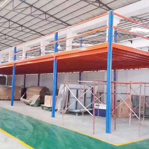 Mezzanine <strong>Platform</strong> Steel Shelving Rack Mezzanine Racking System with Grading <strong>Unloading</strong> Mezzanine Racking System - Product Image 4