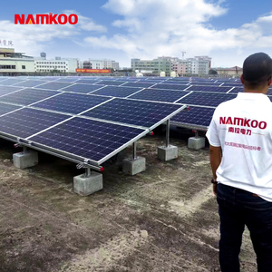 用于100kw太阳能系统的非洲太阳能电池板和太阳能电池的光伏工程项目 - Product Image 4