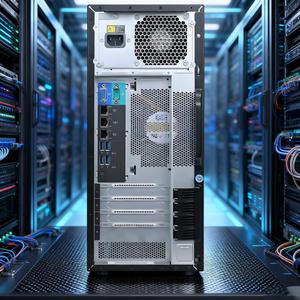 Mới Lenovo thinksystem st258v2 Xeon E-2324 64GB Ram 1TB SSD + 3x8TB HDD hot-swappable tùy chỉnh 4U tháp máy chủ - Product Image 4