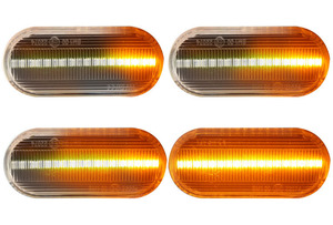 Açık LED yan Marker dönüş sinyal ışıkları VW Golf MK4 MK5 Jetta Passat B5.5 - Product Image 5