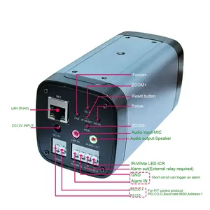Camhi 4K 8MP IMX415 240X Zoom Auto Zoom Tracking Wifi Wireless Box IP <strong>Camera</strong> Auto IRIS P2P on VIF TF Card for Security - Product Image 3