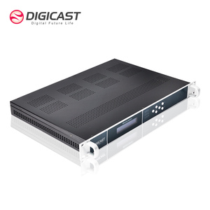 ASI 128 SPTS MPTS UDP RTP a 16 RF DVB-T Salida IP a RF Modulador Procesador Multicast IP a RF Gateway - Product Image 5