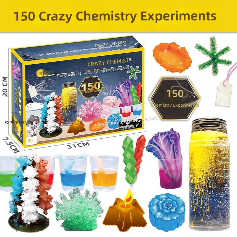 chemistry experiment kit-150 crazy experiments
