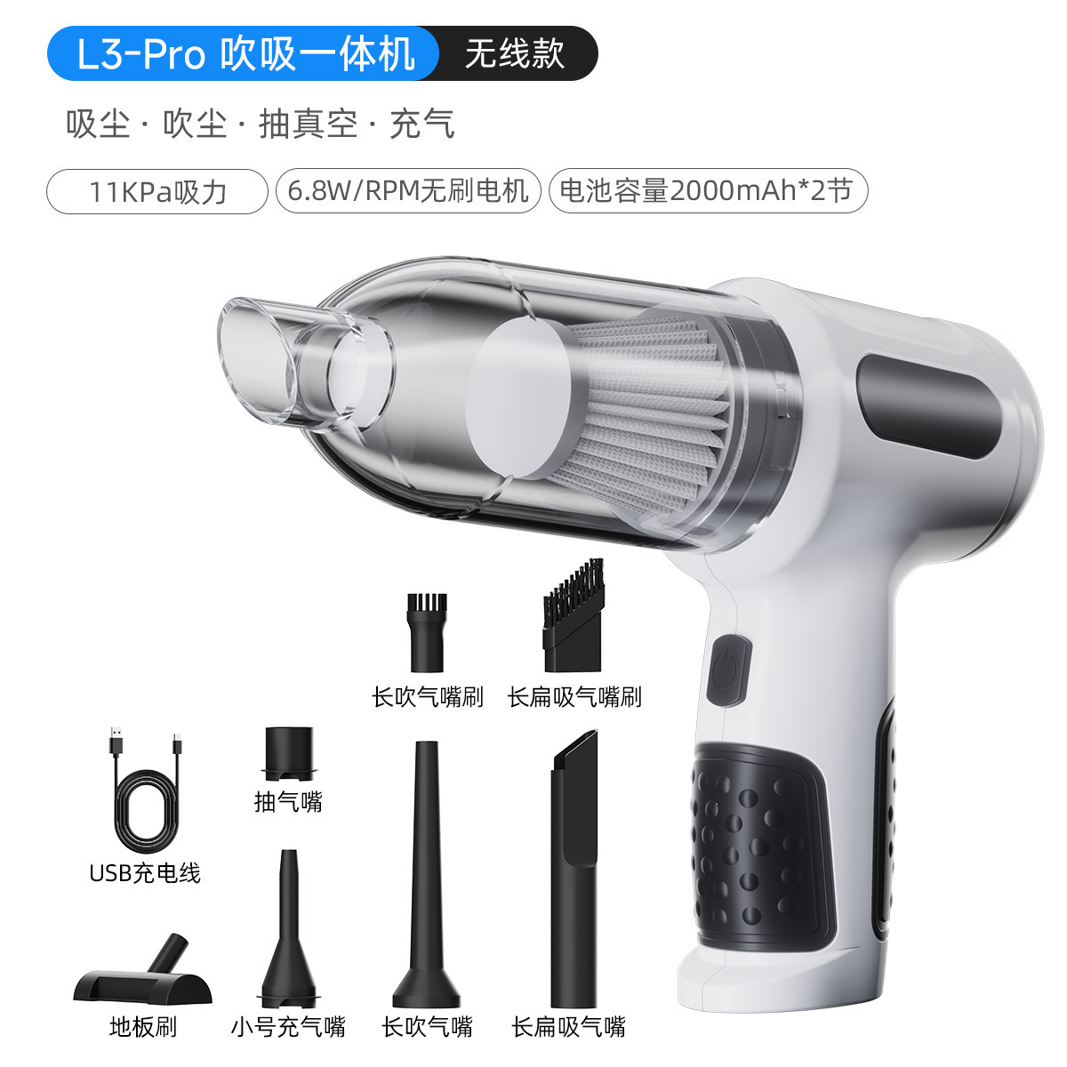White-brushless motor