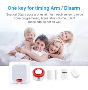 <strong>IOS</strong> <strong>Android</strong> APP Remote <strong>Control</strong> Autodial Siren Sensor Kit Wired Wireless Intercom Home <strong>Security</strong> Tuya WIFI GSM <strong>Alarm</strong> System - Product Image 2