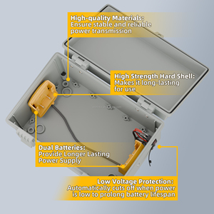 Starlink Mini V4 Trường Hợp Starlink Mini 18V/20V Pin Adapter <span class=keywords><strong>Box</strong></span> Với DC Cắm & Chuyển Đổi - Product Image 3