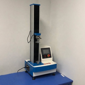 Máquina de prueba de tracción Universal de tipo Digital, máquina de prueba de resistencia a la tracción de una sola columna, precio
