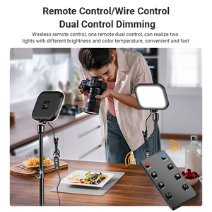 Luci Video a LED RGB dimmerabili faretto di illuminazione a uscita continua per YouTube Vlog Studio Shooting Light - Product Image 5