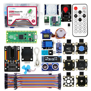 Yahboom Micro Python programmiert Anfänger-Sensor-Kits mit 21 Arten von Sensor modulen für Raspberry Pi Pico 2