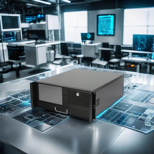 Ktb-Ordenador PC industrial de 19 pulgadas, carcasa de montaje en rack, LCD, todo en uno, compatible con 2/3 Intel I3/I5/I7 4U, chasis de servidor Lcd - Product Image 3
